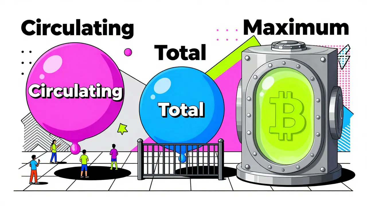 Token Supply Explained: Maximum, Circulating, and Total Supply in Crypto