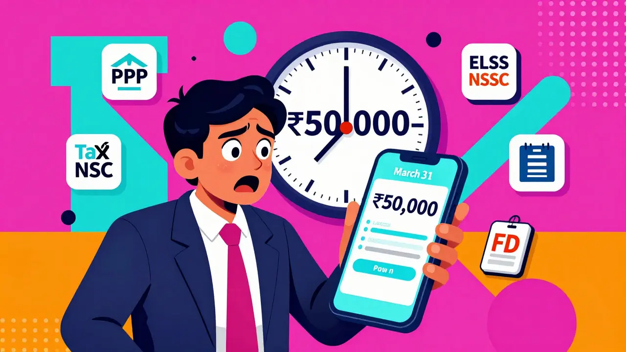 Last-Minute Tax Saving in India: Best 80C Options Before March 31