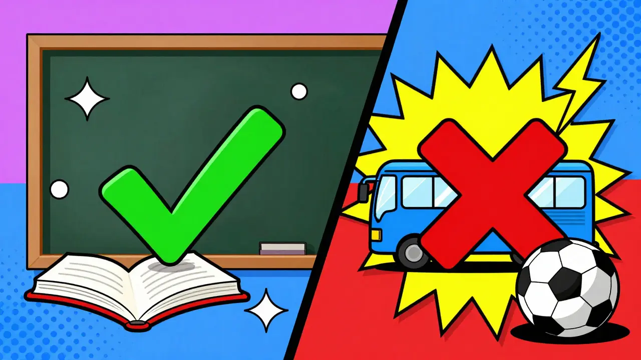 Icons showing eligible tuition vs excluded fees visually