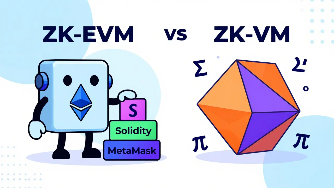 ZK-EVM vs ZK-VM: Understanding the Compatibility and Performance Trade-Offs