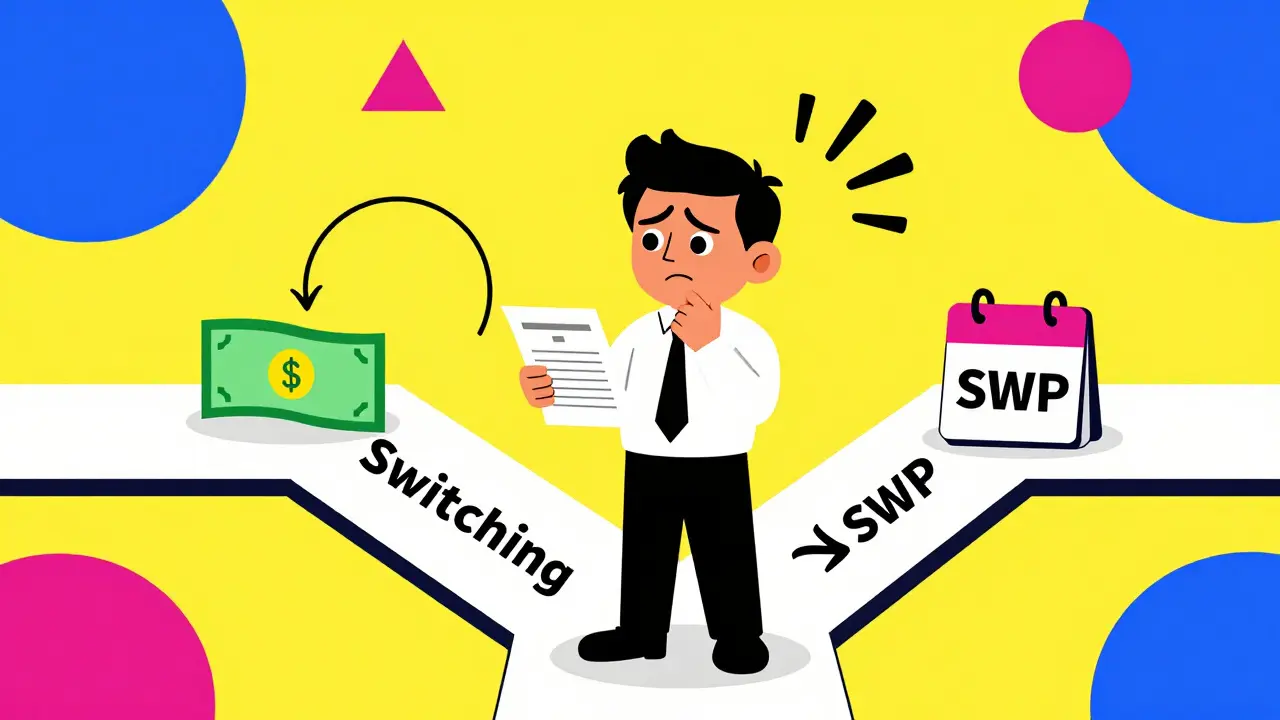 How to Exit a Mutual Fund in India: Redemption vs Switch vs SWP Explained
