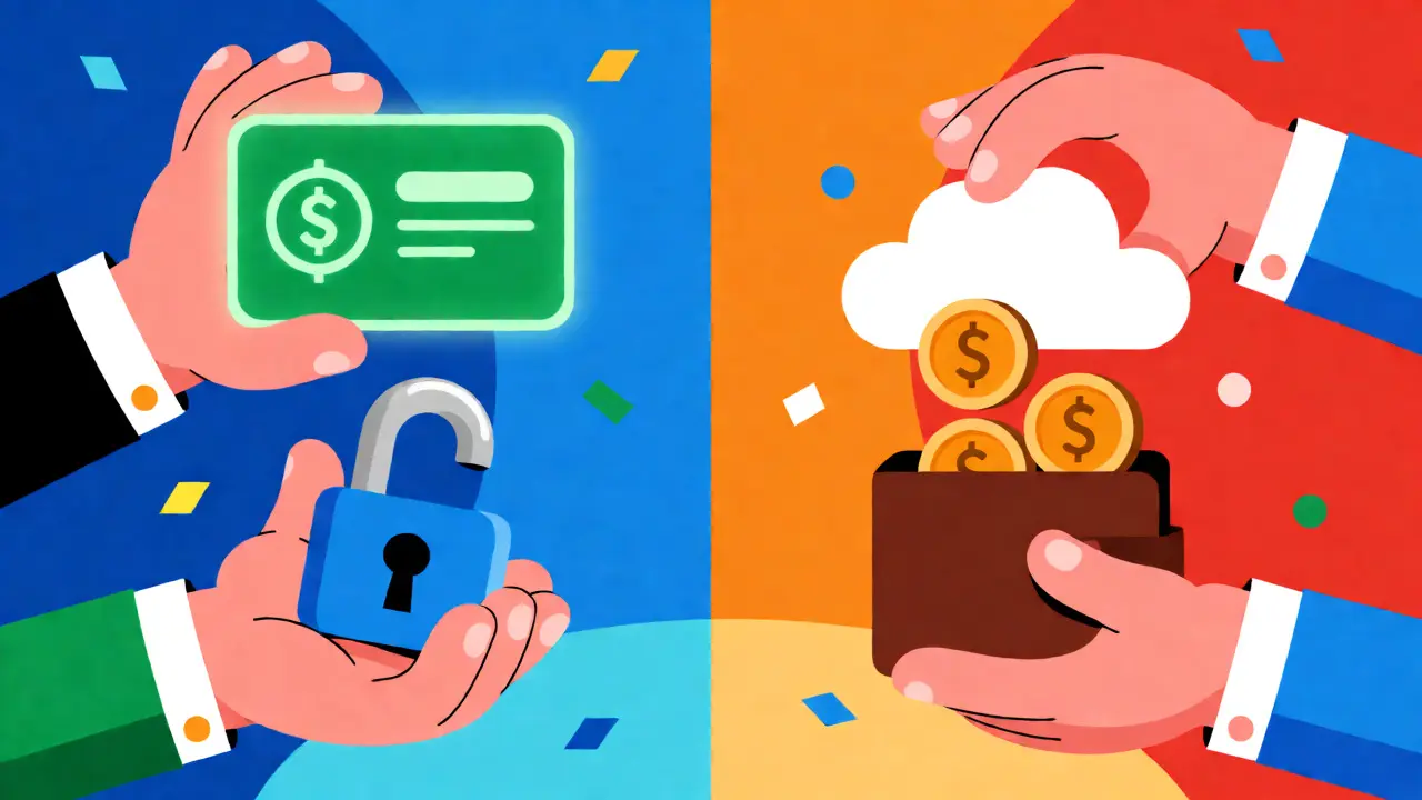 Split image depicting share allotment success versus fund release upon rejection