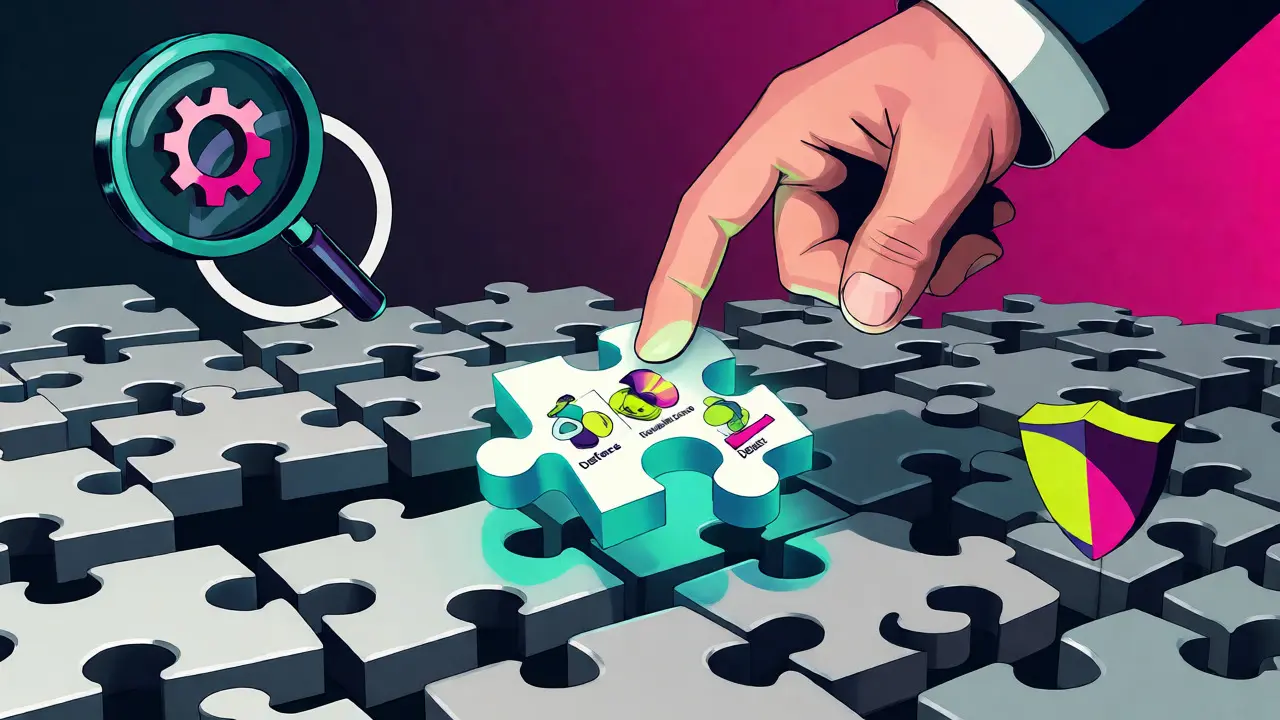 Abstract depiction of selecting unique thematic NFOs over generic options.