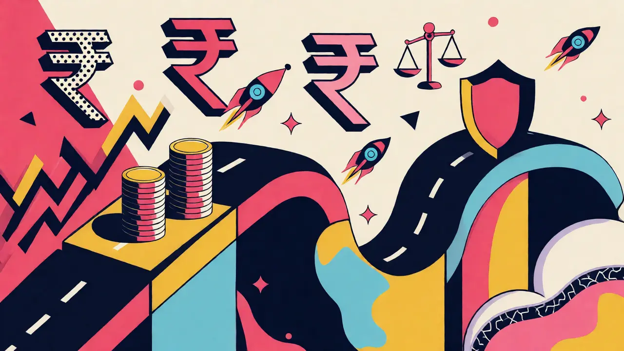 Abstract Memphis design comparing liquidity and tax benefits of stock splits